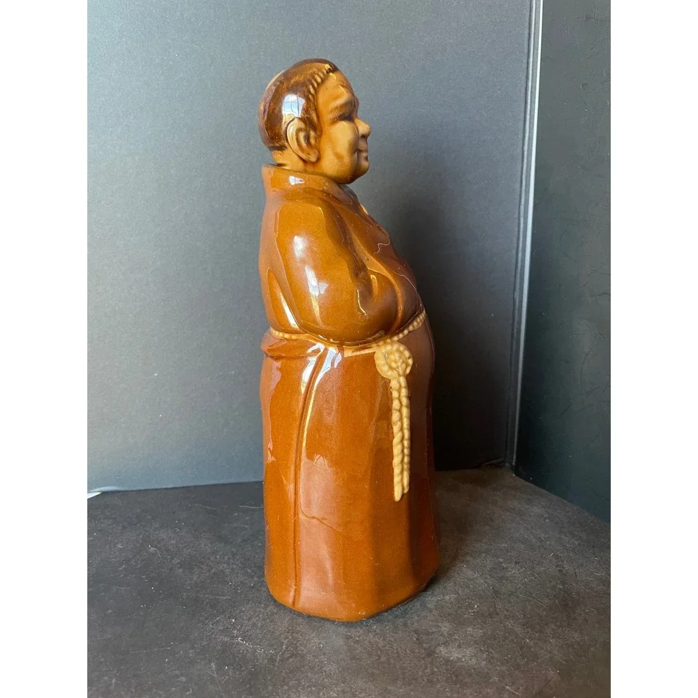 Cortenforf‎ Pottery Style Monk Decanter Excellent Ceramic Friar Tuck Figurine